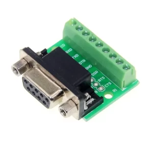 DB9 female transfer screw terminal 9 pin RS232 RS485 conversion board