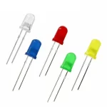 5mm LED light 2Pin (Different colors)
