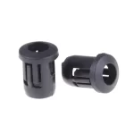 Black Plastic Lamp Bases For LED Lamp Holder Socket Mount 5mm