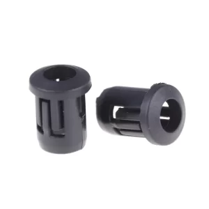 Black Plastic Lamp Bases For LED Lamp Holder Socket Mount 5mm