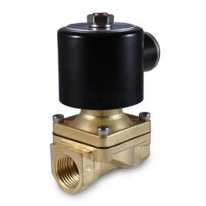 DC 24V 1/2 Inch Brass Electric Solenoid Valve Water Air Fuels Gas Normal Close