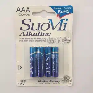AAA suomi Battery 4pcs