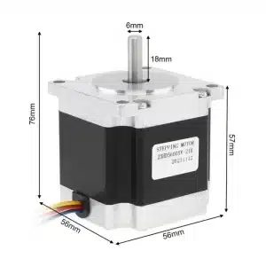 Nema23 stepper motor 1.2Nm 280g.cm² 57*57*56mm - 23HD56005Y-21B