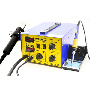MECHANIC HK-8506D Soldering Station Hot Air Gun SMD Rework station 2-in-1