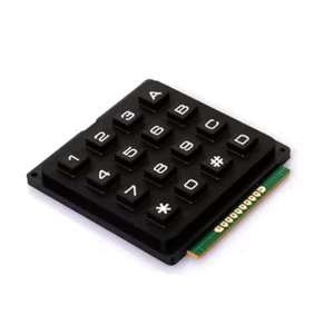 4*4 BLACK MATRIX KEYPAD