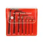 Pro'skit 7Pcs Miniature L Shaped Hex Key Set(0.7,0.9,1.3,1.5,2,2.5,3mm) 8PK-022
