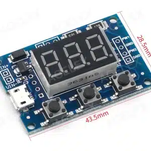 DC 5-30V Micro USB 5V PWM Generator Dual Way Duty Cycle Module