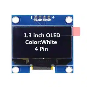 1.3 inch OLED Screen White color 128X64 4PIN