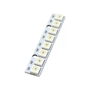 8 X WS2812 5050 RGB full-color LED Module white board