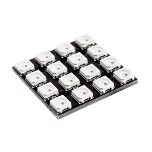 16 X WS2812 5050 RGB full-color LED Module square