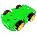 4wd Robot Car Body Green