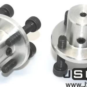 JSUMO CNC Machined Mounting Hubs (3mm Hole - Pair)