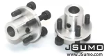 JSUMO CNC Machined Mounting Hubs (6mm Hole - Pair)