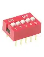 5 POSITION DIP SWITCH