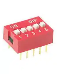5 POSITION DIP SWITCH