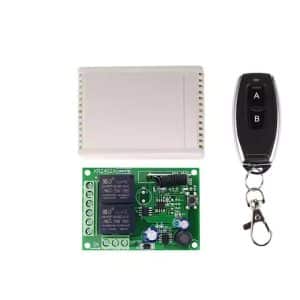 DC7-30V Wireless Remote control Switch 2CH Relay Module Receiver EV1527 RF Transmitter