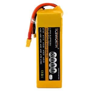 TCBWORTH Lipo Battery 3s 11.1v - 6000mAh 60C XT60