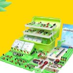 School Physics Labs Basic Electricity Discovery Circuit and Magnetism Experiment kits BOX