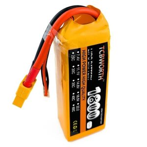 TCBWORTH Lipo Battery 3s 11.1v - 1800mAh 60C XT60