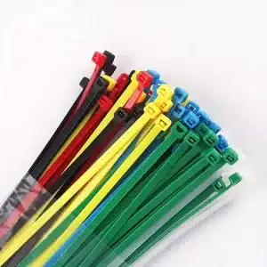 Self-locking Nylon Cable Ties 15cm 200pcs - multicolor
