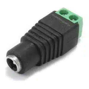 FEMALE DC POWER ADAPTER - 2.5MM PLUG TO SCREW TERMINAL