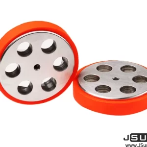 JSUMO JS4311 Aluminum - Silicone Wheel Set (43 x 11mm - Pair)