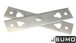 JSUMO Mini Katana Blade (For Mini Sumo Robot - 10cm)