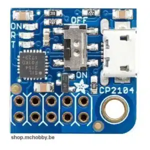 Adafruit PiUART CP2104 - USB Console + Power for Raspberry