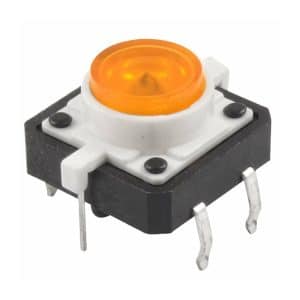 Yellow Tactile Push Button Switch