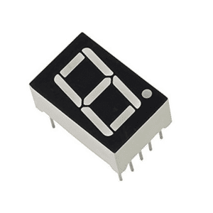 1 Digit 7 Segment Display - Common Anode