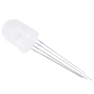 10mm RGB LED common cathode Milky 4 pins