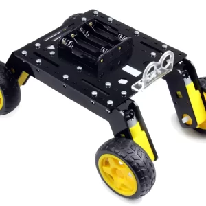 JSUMO Rover 4WD Explorer Mobile Robot Chassis (Plexiglass Body)