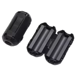 5mm Clip-On Ferrite Ring Core Noise Suppressor For EMI RFI Clip Cable Active Components Filters
