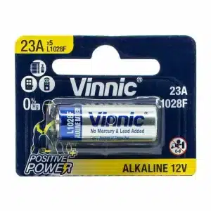 A23 Vinnic Alkaline Battery 12v 23a