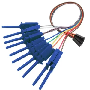 Test Hook Clip For Logic Analyser + Dupont Female Cable