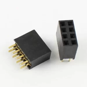 2x4 pin female header 2.54mm