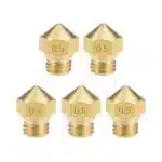 1.75 mm Nozzles 0.5 mm for 3D Printer MK10