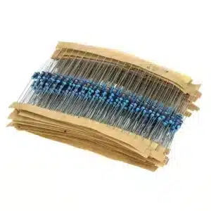 1/4W Metal film resistor kit 600pcs