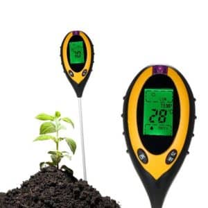 Digital 4 In 1 Soil PH Meter Soil Moisture Monitor