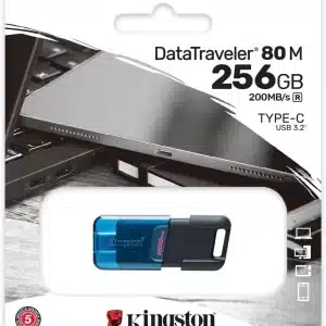 Kingston DataTraveler 80 256GB USB3.2 Type-C Flash Drive memory
