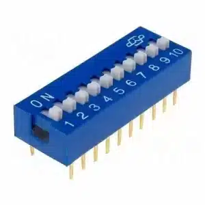 10 POSITION DIP SWITCH