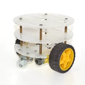 2wd Robot Car Body Three circule layers