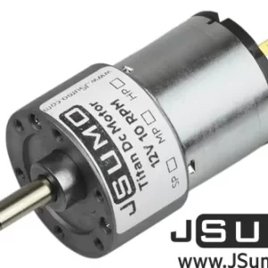JSUMO Titan 12V 10 Rpm Geared Dc Motor