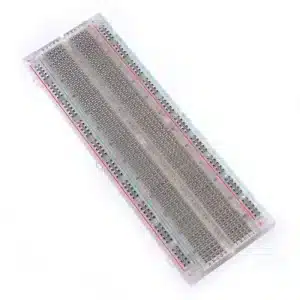 Transparent breadboard 830 tie-point