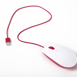Raspberry Pi Official Mouse - Red/White
