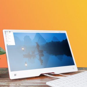 Raspberry Pi Monitor - Red/White