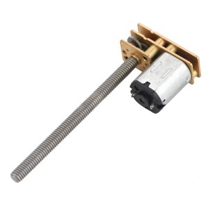 1024GN20 Threaded Shaft DC Gear Motor 12V 120 rpm Mini Electric Machine Motor