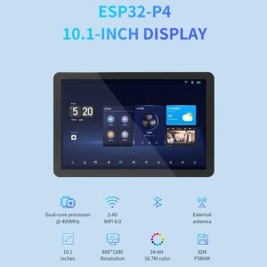 ESP32 P4 Development Board 10.1 inch Touch Screen Display with Speaker