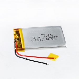 3.7V 1000mAh Lipo 523450 Battery