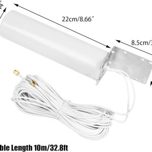 LTE Antenna 3G 4G 698-2700mhz with 10M SMA Male cable